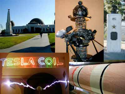 Griffith Observatory Collage